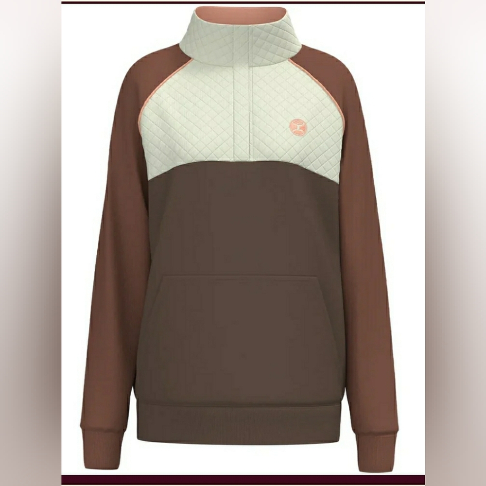 Hooey Ladies Half Zip Western Pullover Hoodie🐎🤠💖